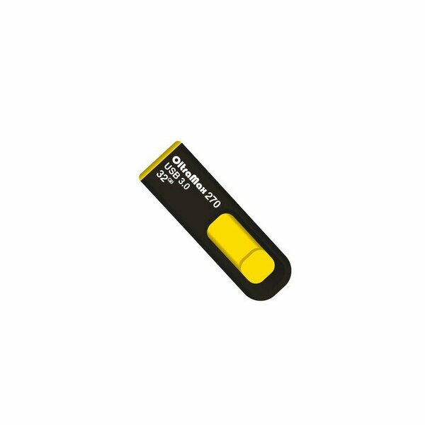 Флэш-накопитель (OLTRAMAX OM-32GB-270-Yellow 3.0 желтый)