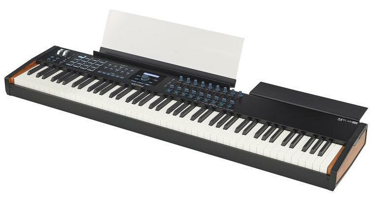 USB MIDI клавиатура ARTURIA KeyLab 88 MKII, белый, 88 клавиш