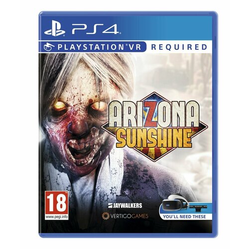 Игра на диске Arizona Sunshine (PlayStation 4 VR, Русская версия) настольная игра зомби апокалипсис
