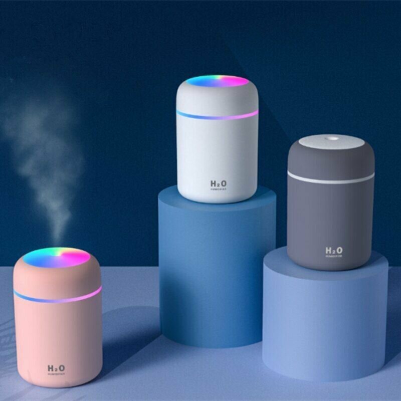 Увлажнитель воздуха H2O Humidifier увлажнитель ультразвуковой, Розовый - фотография № 8