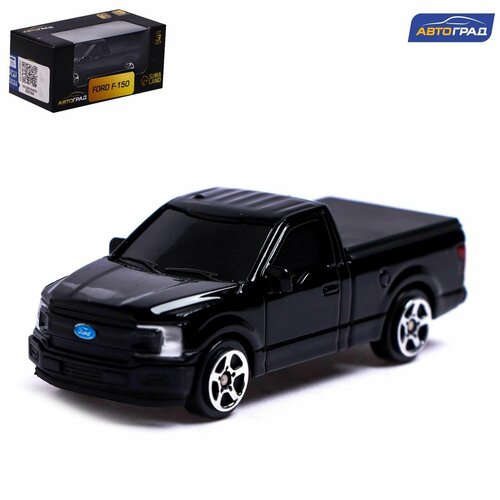 Машина металлическая FORD F 150, 1:64, цвет чёрный