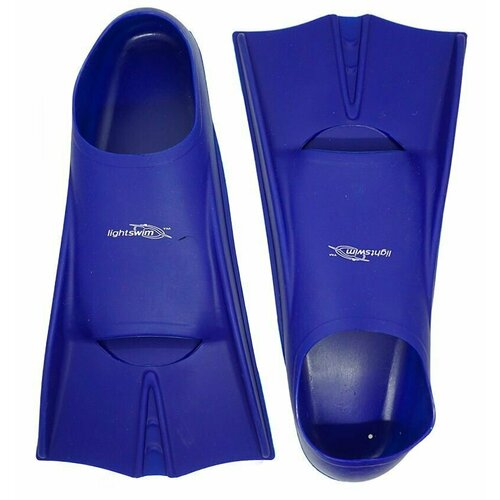 Ласты тренировочные для бассейна Light Swim LSF11, синий, 41-43