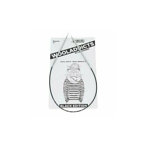Спицы круговые супергладкие WOOLADDICTS Classic №5,5, 80 см