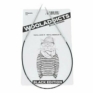 Спицы круговые супергладкие WOOLADDICTS Classic №4,5, 40 см