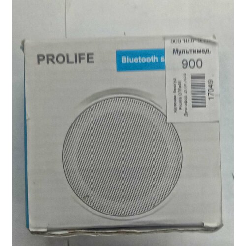 Портативная колонка PROLIFE BTS p01 70000₽