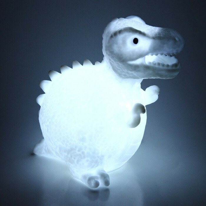 Ночник LED на батарейках Добрый сон- Динозавр Рекс 14*6,5см