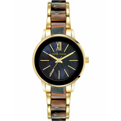 Наручные часы ANNE KLEIN Plastic Наручные часы Anne Klein 3878GMGY, синий, черный