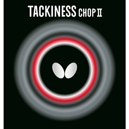 Накладка Butterfly TACKINESS CHOP II, толщина 1.9 красный