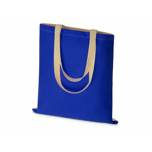 Сумка шоппер Oasis 955142, фактура стеганая, синий, бежевый сумка шоппер oasis фактура стеганая синий