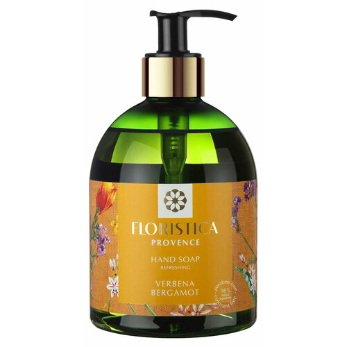Мыло жидкое Floristica Provence Освежающее вербена бергамот, 500 мл