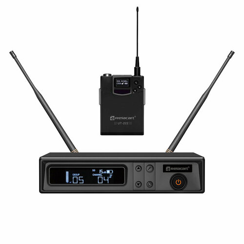 Relacart UT-222_UR-223S (I:586-618 МГц) pro1 p радиосистема с петличным микрофоном laudio