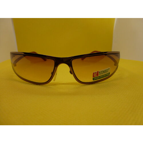 солнцезащитные очки yimei 20398181240 коричневый бежевый Солнцезащитные очки YIMEI 56198181240, коричневый, бежевый