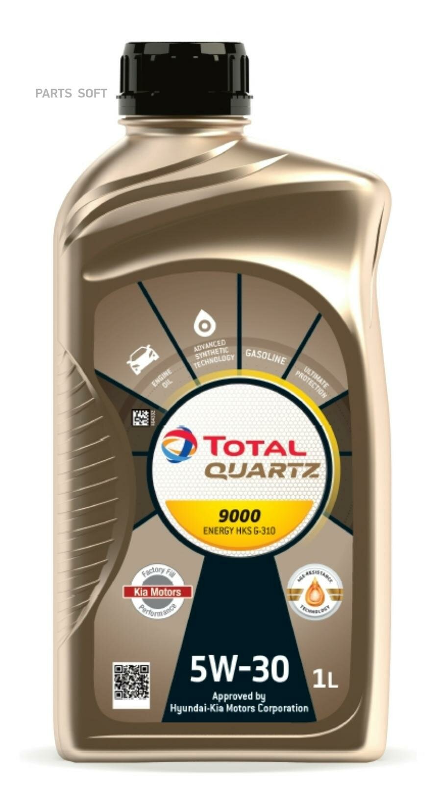 Масло моторное TOTAL Quartz 9000 Energy HKS G-310 5W-30 1л. TOTALENERGIES / арт. 175392 - (1 шт)