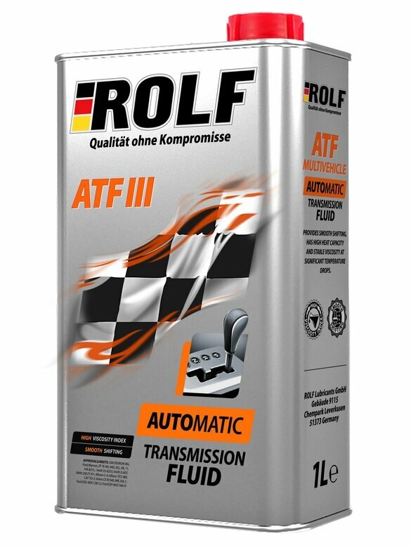 Масло трансмиссионное ROLF ATF MULTIVEHICLE, 1 л