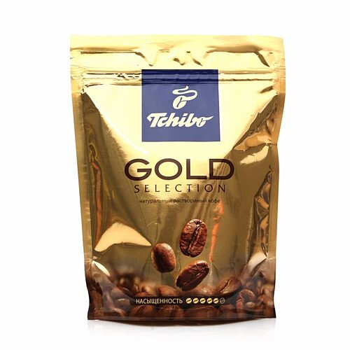 Кофе растворимый Tchibo Gold Selection, пакет, 285 г