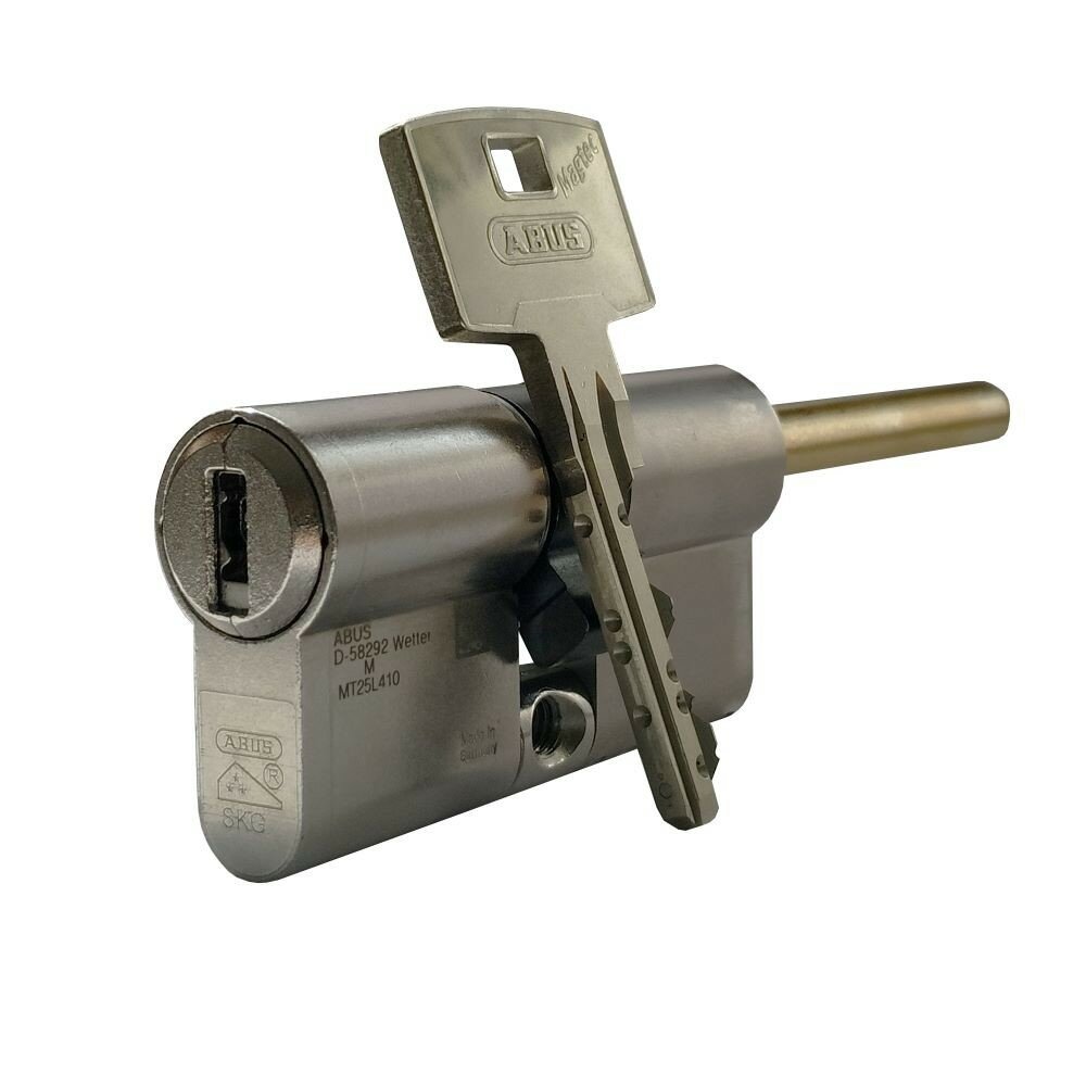 Abus Цилиндровый механизм ABUS Magtec 2500. ME (60)30/30 ключ/шток, никель