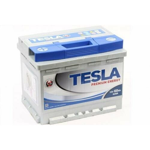 Аккумулятор TESLA PREMIUM ENERGY 60 А. ч Прямая полярность. Сербия