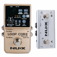 Nux Loop Core Deluxe Bundle w NMP-2 DUAL Footswitch