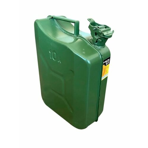 Канистра Zarya 10 л металл зеленый канистра бочонок 10 л пищевой пластик для транспортировки и хранения воды и других жидкостей широкое горлышко крышка м967