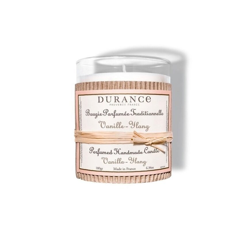 Durance / Ароматическая свеча 180гр Ваниль и иланг/Vanilla-Ylang