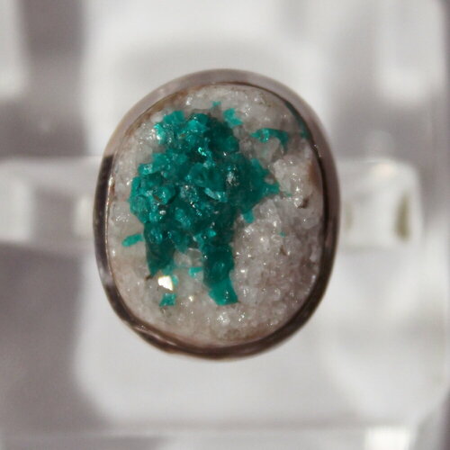 фото Кольцо true stones, размер 15, зеленый