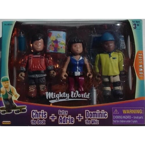 Конструктор Мир коротышек Крис, Адриан, Доменик