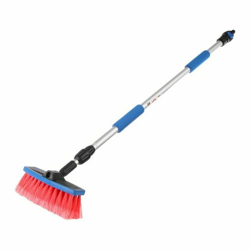 Щётка для мытья М5 телескопическая скругленная 160 см с краном d 21618 мм 1670₽