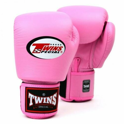 фото Перчатки боксерские тренировочные twins special bgvl-3 8 oz, розовый