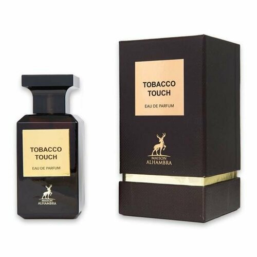 Lattafa unisex (maison Alhambra) Tobacco Touch Туалетные духи 80 мл. парфюмерная вода alhambra tobacco touch 80 ml