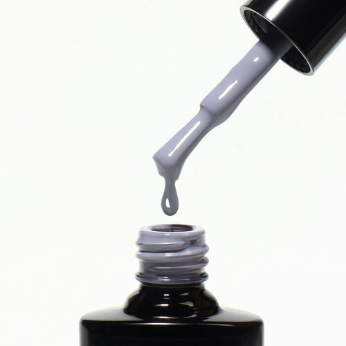 Гель лак для ногтей, «CLASSIC COLORS», 3-х фазный, 8мл, LED/UV, цвет светло-графитовый (76)