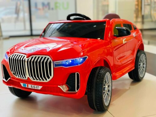 Электромобиль детский BMW BJQ-X7 красный