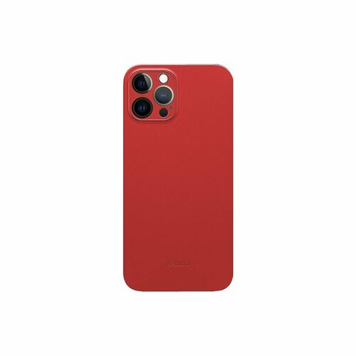 Чехол K-DOO Air Skin для смартфона Apple iPhone 12 Pro Max, красный