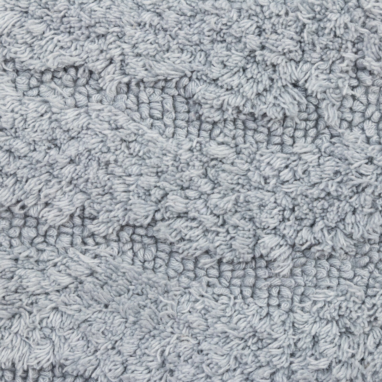Ковер Этель "Waves" 60*100 см, серый, 70% хлопок, 30% п/э, 1500 г/м2 - фотография № 3