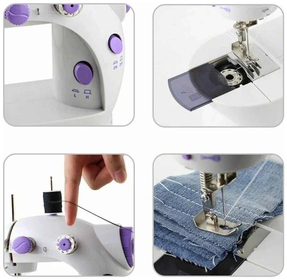 Мини швейная машинка - Mini Sewing Machine - фотография № 8