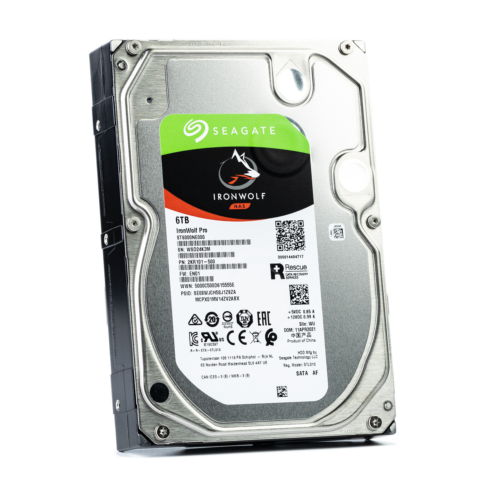 Жесткий диск SEAGATE Ironwolf Pro , 6Тб, HDD, SATA III, 3.5" - фото №15