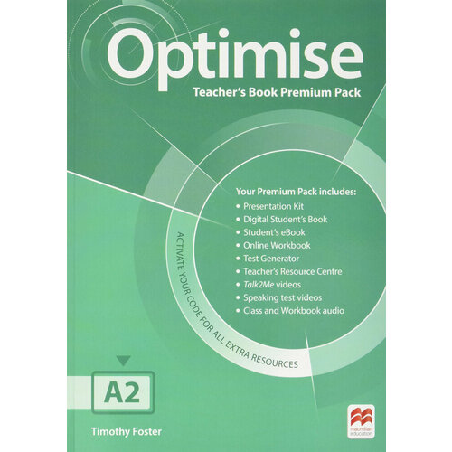 Optimise A2 Teacher's Book Premium Pack