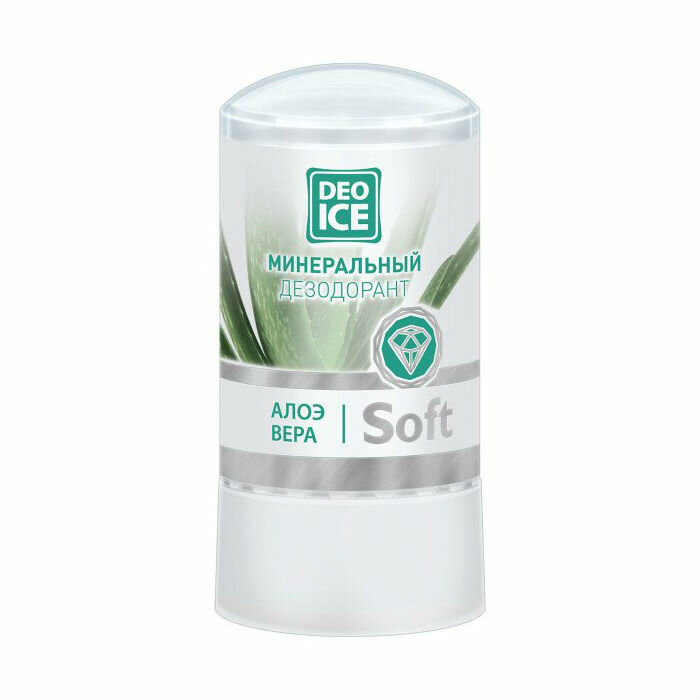 Дезодорант минеральный с экстрактом алоэ вера deoice soft 40г rein & Fresh Co.. LTD.. Таиланд - фото №4