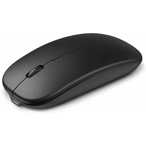 Беспроводная мышь Ультратонкая бесшумная матовая Black 39900₽