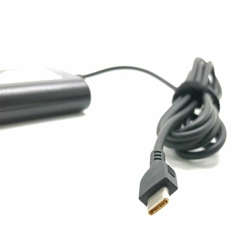 Автомобильное зарядное устройство для ноутбука Lenovo 65W разъемTYPE-C — фото 1