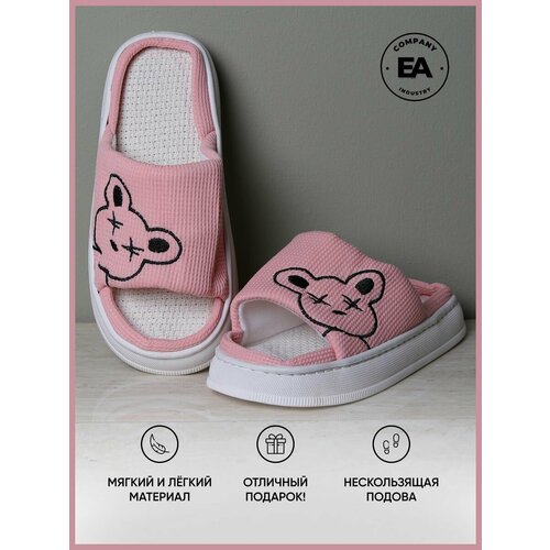 фото Тапочки , размер 40/41, розовый ea company