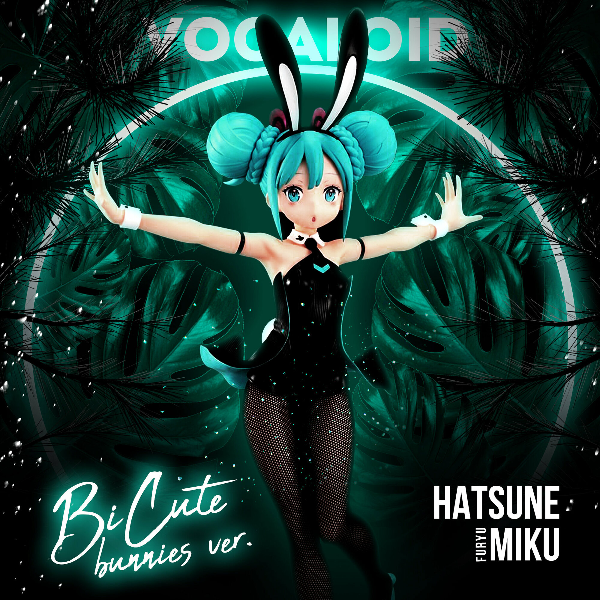 Аниме фигурка Hatsune Miku BiCute Bunnies Ver. / 30 см