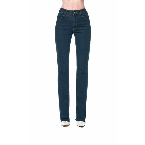 Джинсы широкие IRNBY, размер XS/164, синий джинсы широкие irnby размер xs 164 серый