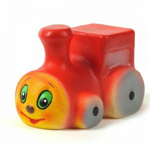 фото Пластизоль "паровозик маленький" 6,5 см игрушки