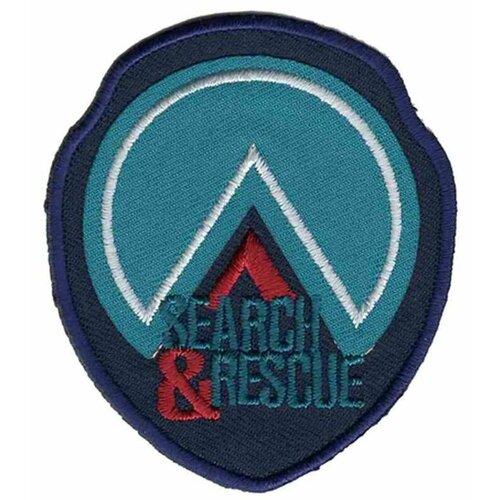 Термоаппликация синяя, Wappen Search & Rescue, 1 упаковка