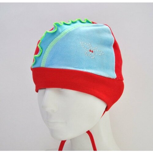 фото Шапка , размер 46-48, мультиколор нет бренда
