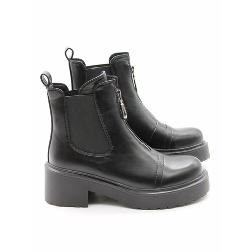 фото Ботинки , размер 35, черный без бренда