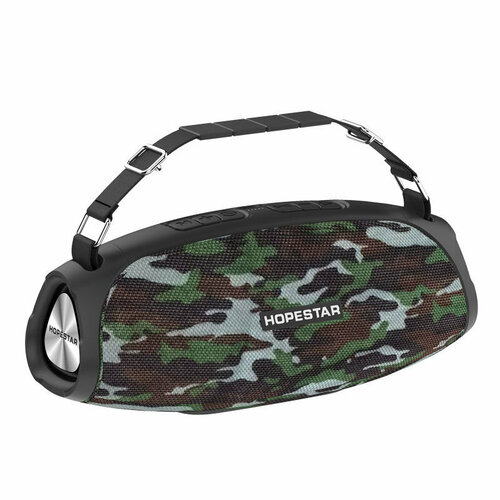 Портативная беспроводная Bluetooth колонка HOPESTAR H43 10 Вт блютуз колонка камуфляж 369000₽
