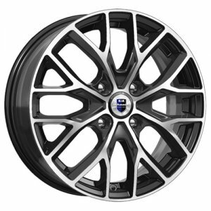 Колесный диск K&K Лилиом 6x16 4x100 ET41 D60.1 Алмаз черный
