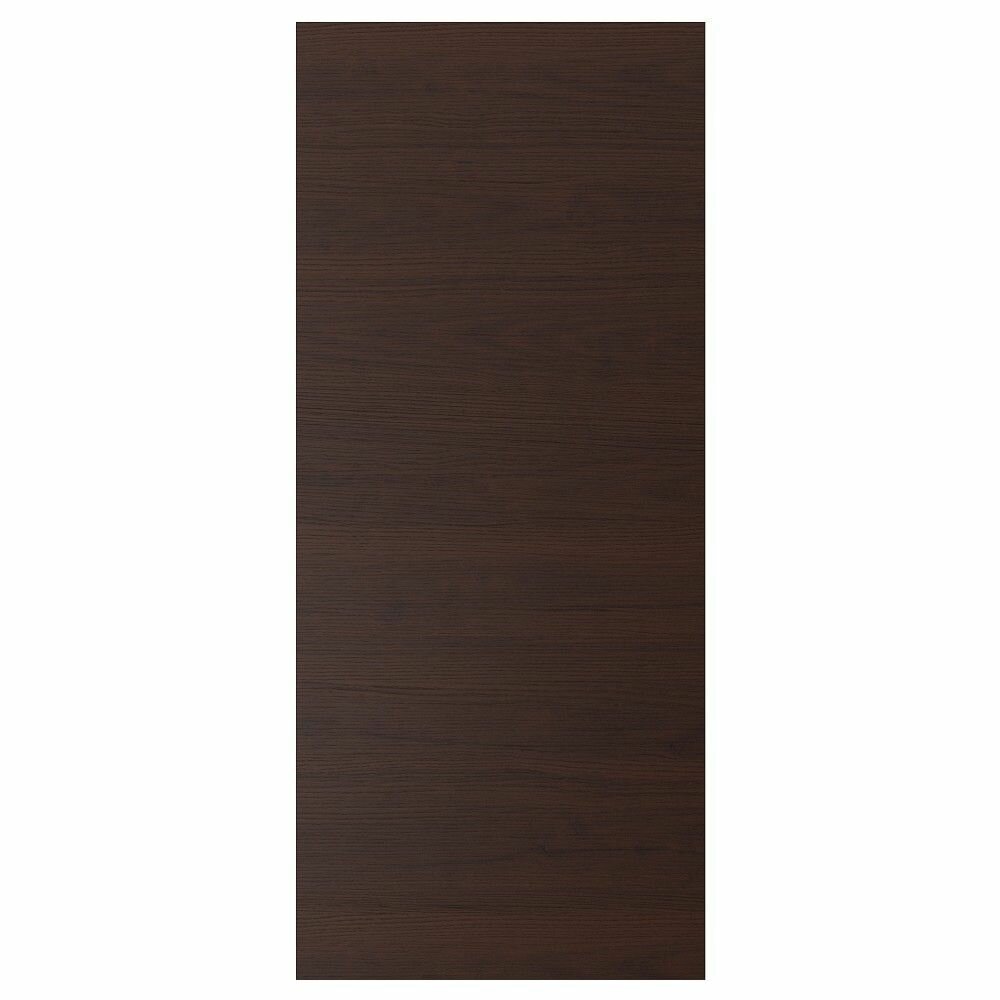 Фасад аскерсунд Дверь, темно-коричневый под ясень IKEA 60x140 см 504.253.60