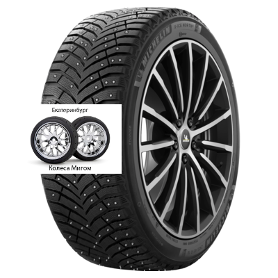 Автошина 215/55 R18 MICHELIN X-ice NORTH 4 XL 99T TL шип - фотография № 11